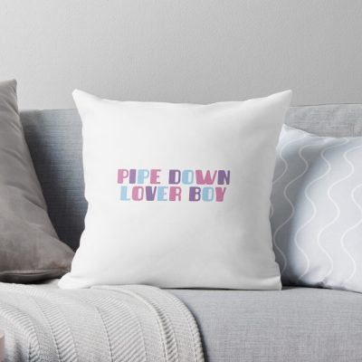 Pipe Down Lover Boy - Sturniolo Triplets Throw Pillow Official Sturniolo Triplets Merch