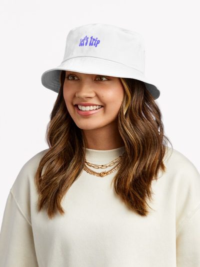 Lets Trip Bucket Hat Official Cow Anime Merch